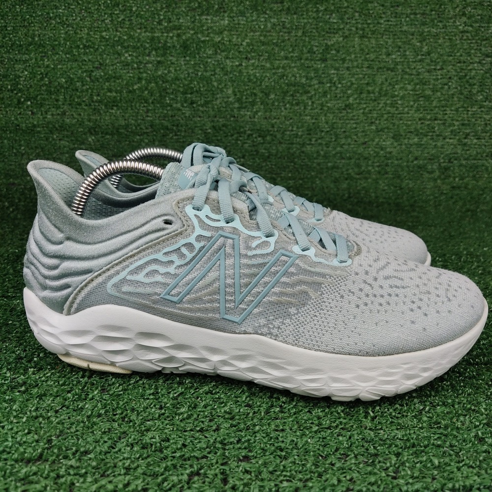New Balance Running Shoes Womens 10 Blue Fresh Foam Beacon v3 WBECNLG3 Athletic